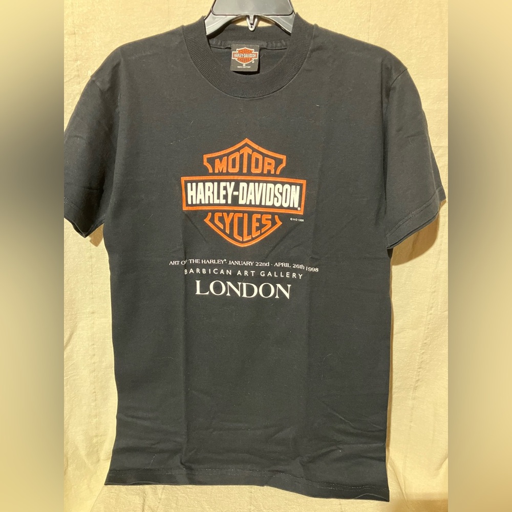 Harley Davidson Barbican Art Gallery London Double Stitch 1998 Small New